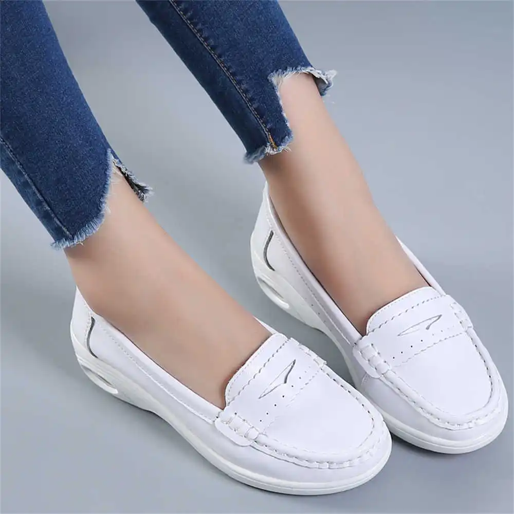 Travel Accessories For Young Men - Thick Sole Slipon White Trainers For