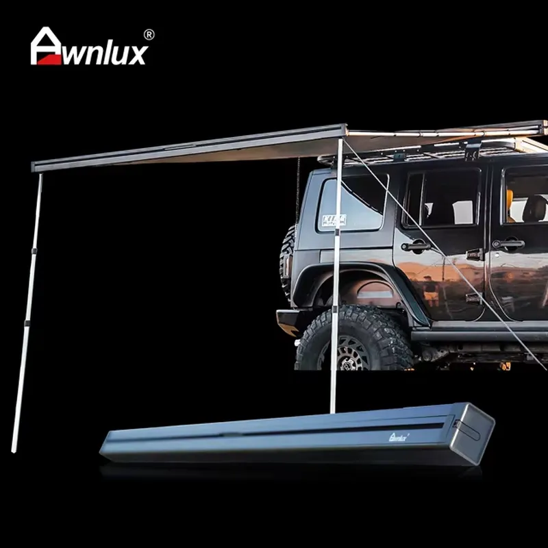Travel Accessories Us - Awnlux Retractable 2.5X2.5M 4X4 Accessories Outdoor