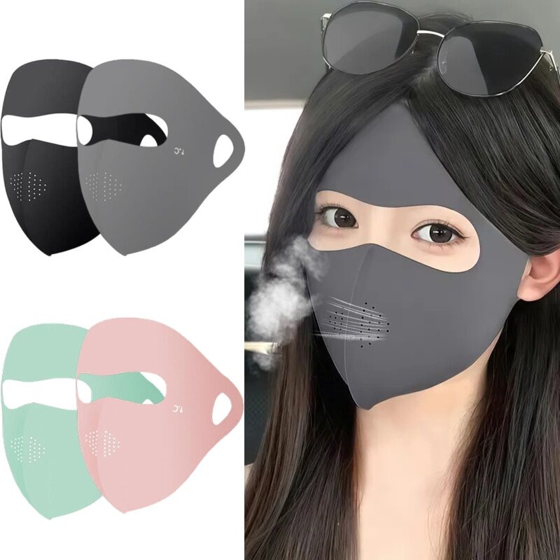 Travel Accessories For Elderly - New Full-Face UV Face Mask Reusable