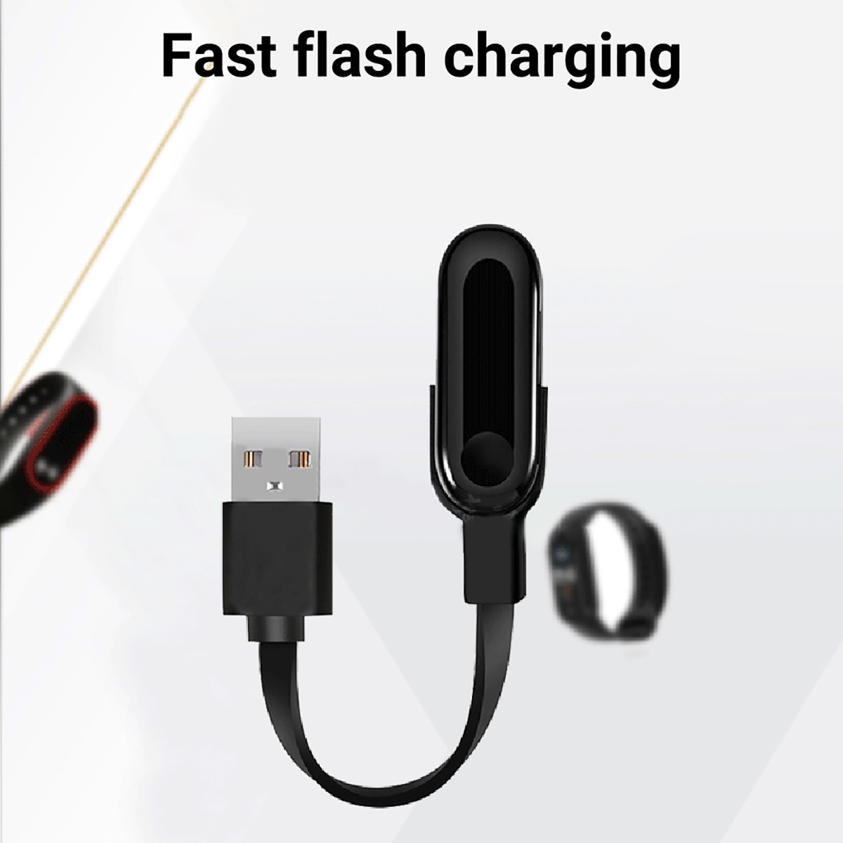 Travel Accessories You Need - Smart Band USB Charging Cable For