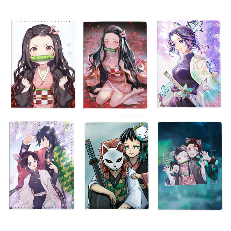 Travel Accessories For Japan - Japanese Anime Demon Slayer Passport Cover