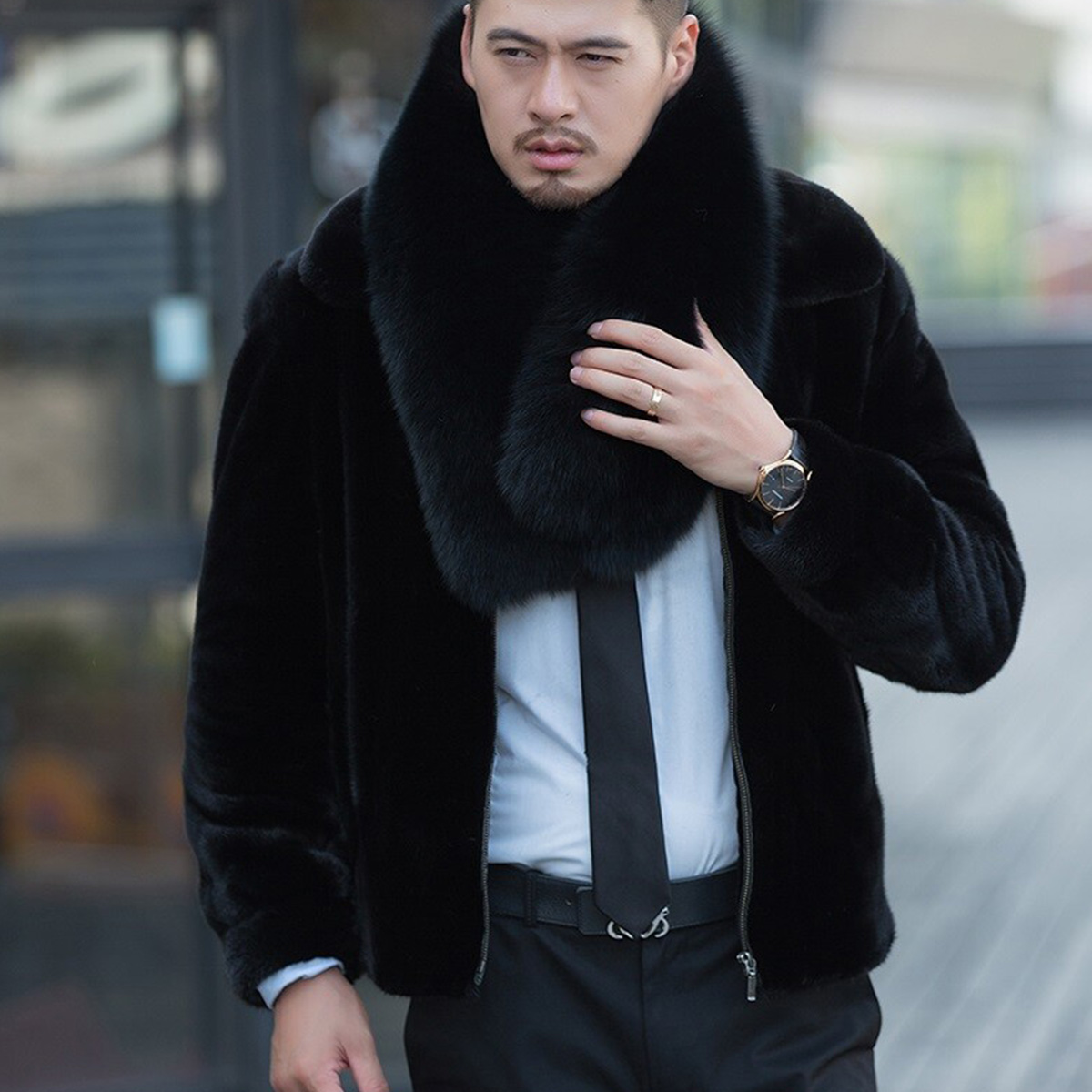 Travel Accessories For Elderly - Genuine Fox Fur Scarf Winter Accessories