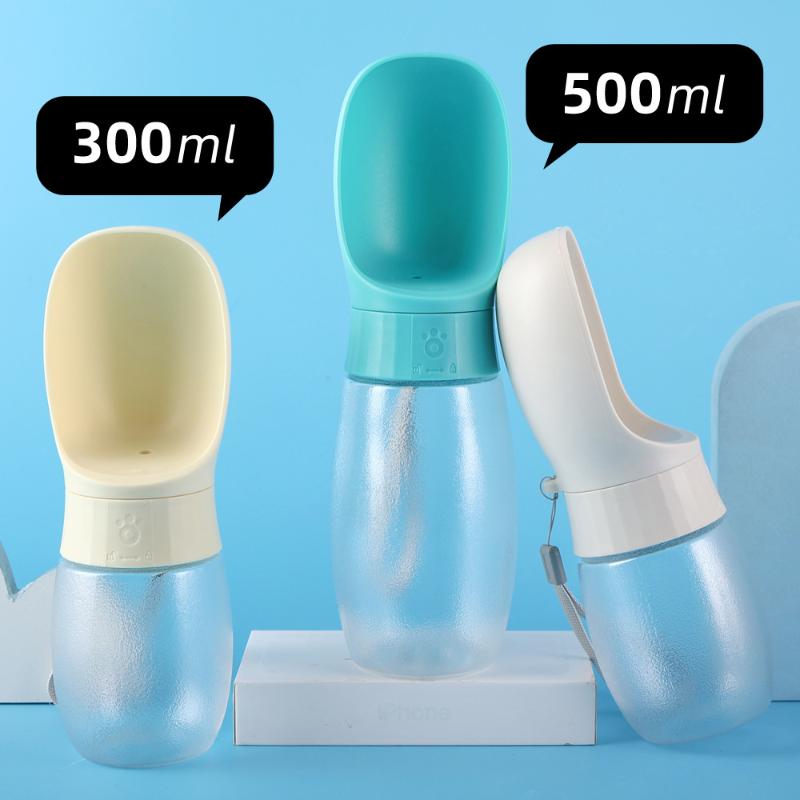Travel Accessories Bottles - 500ml Big Dog Water Bottle Portable