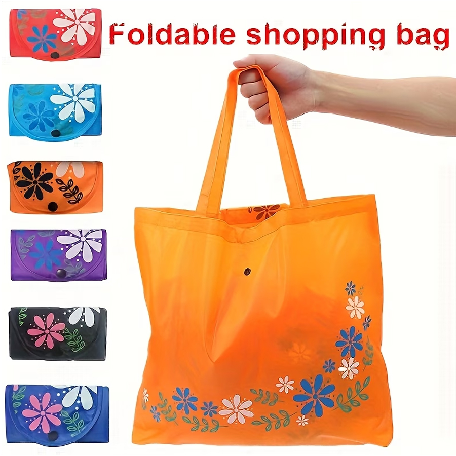 Travel Accessories You Need - 1 Piece Foldable Oxford Cloth Shopping