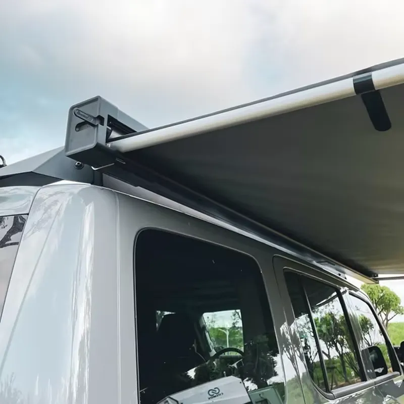 Travel Accessories Us - Awnlux 4x4 Accessories Rooftop Retractable Awning