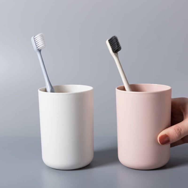 Travel Accessories You Need - Solid Color Mouthwash Cup for Bathroom