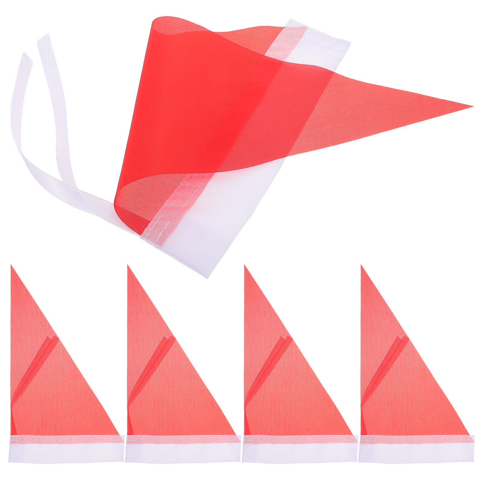 Travel Accessories Guide - 5 Pcs Triangle Tour Guide Flags