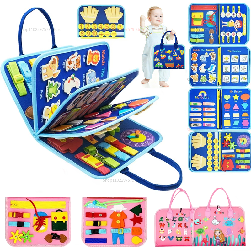 Travel Accessories Market - New Busy Board for Toddlers Sensory