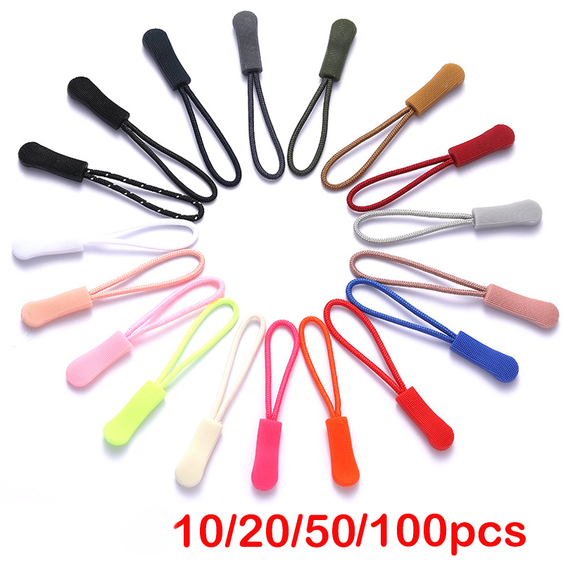 Travel Ziplock Bags - New 10-100pcs Zipper Pull Puller End