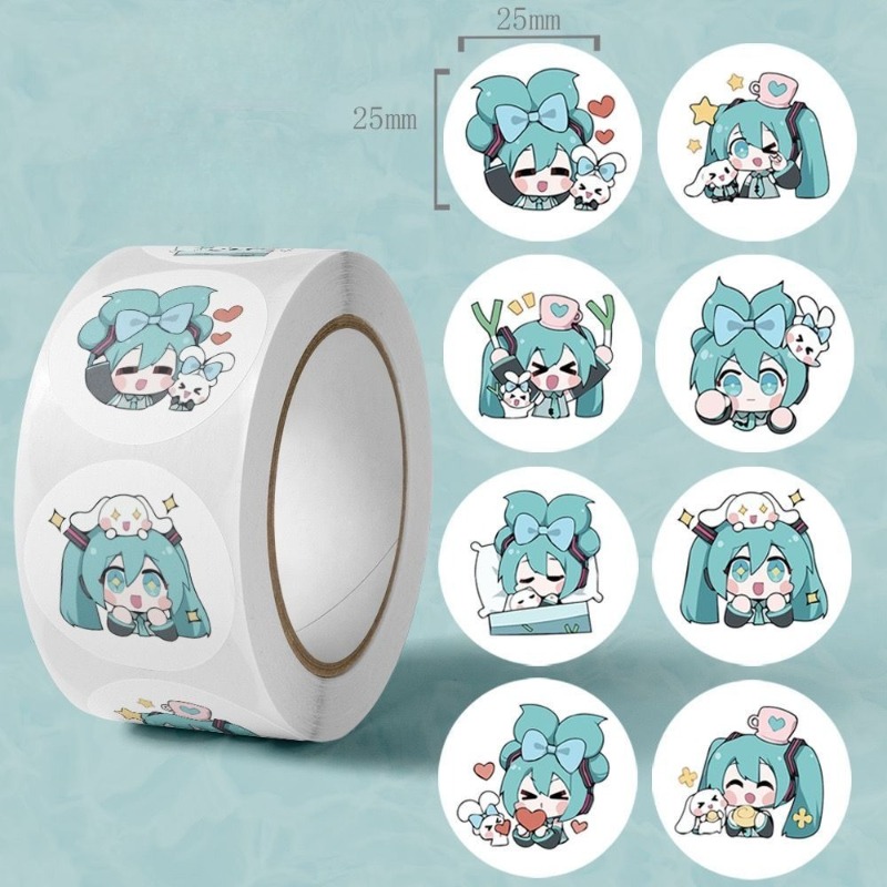 Sticker Luggage Decorative - Ins Aesthetic Cute Hatsune Miku Stickers,
