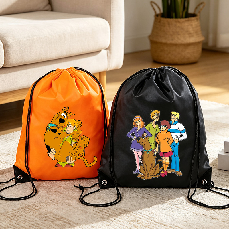 Travel Accessories Cute - Scooby Doo Drawstring Storage Bag Cool
