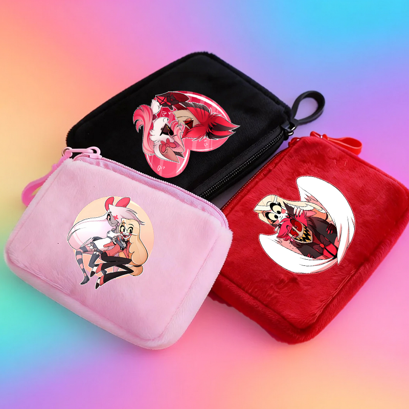 Travel Accessories Cute - Hazbins Hotel Series Mini Wallet Cartoon