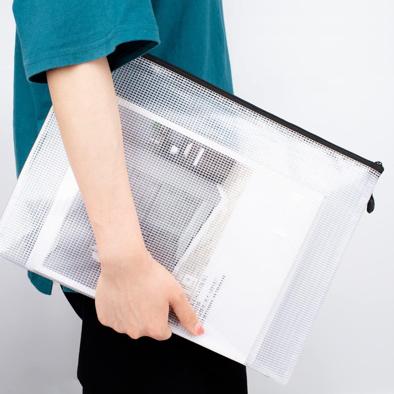 Mesh Zipper Storage Bag Docume - Travel Ziplock Bags recension och pris