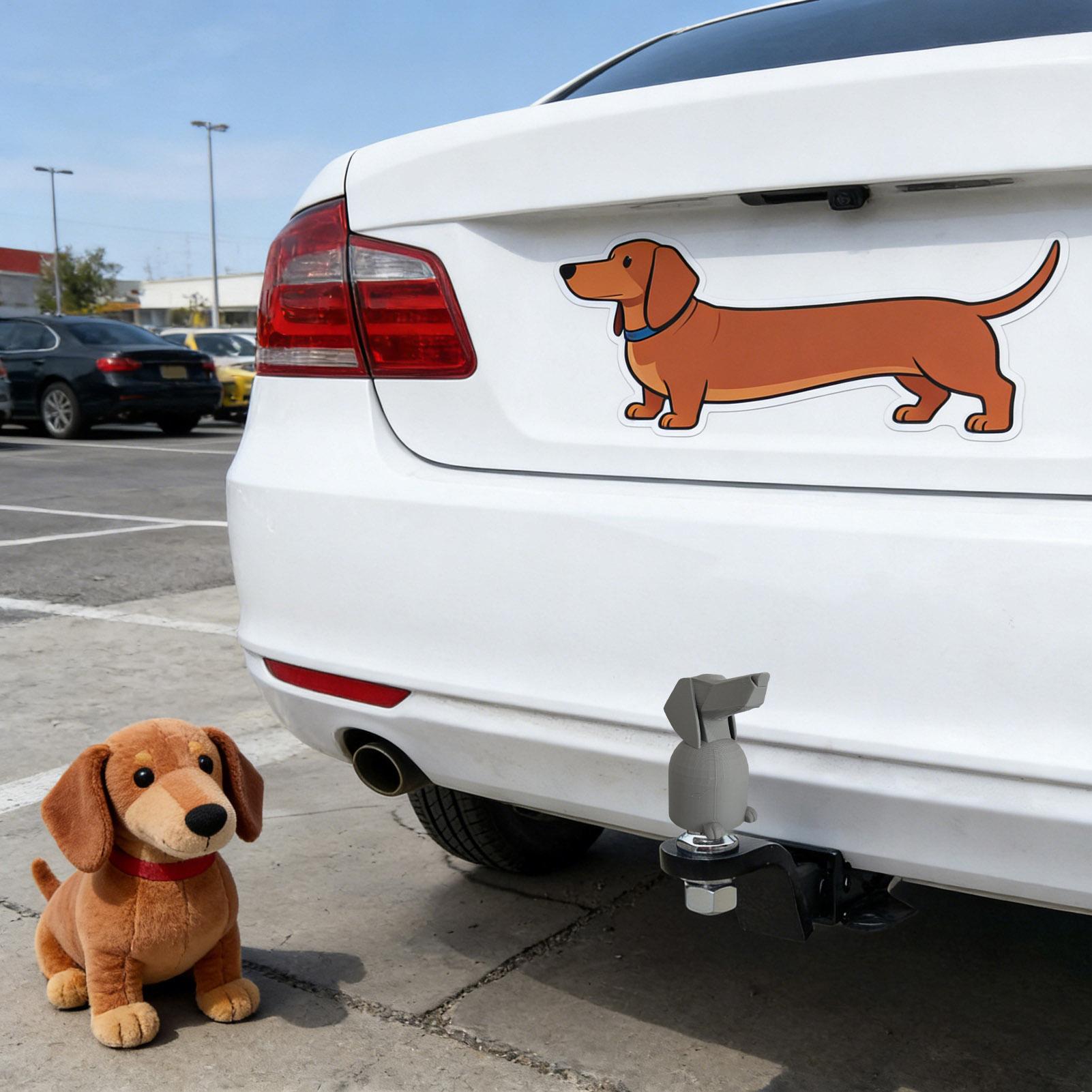Trailer Hitch Covers Dachshund - Travel Accessories For Elderly recension och pris