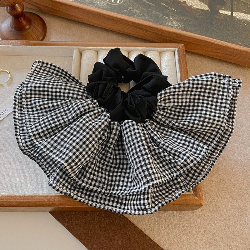 Extra Large Plaid Hair Ties El - Travel Accessories High End recension och pris