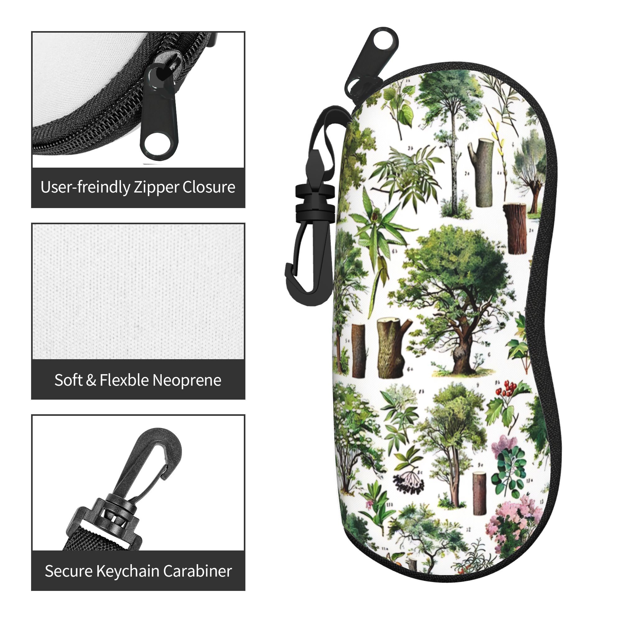 Flower Market  Glasses Case Un - Travel Accessories Market recension och pris
