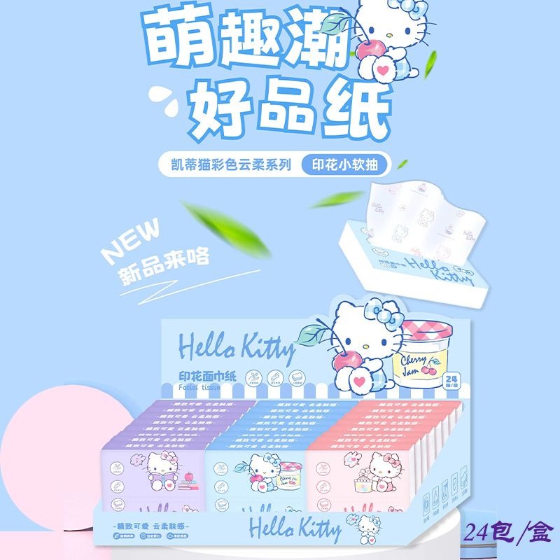 New Hello Kitty Bag Tissues 6  - Travel Accessories For Japan recension och pris