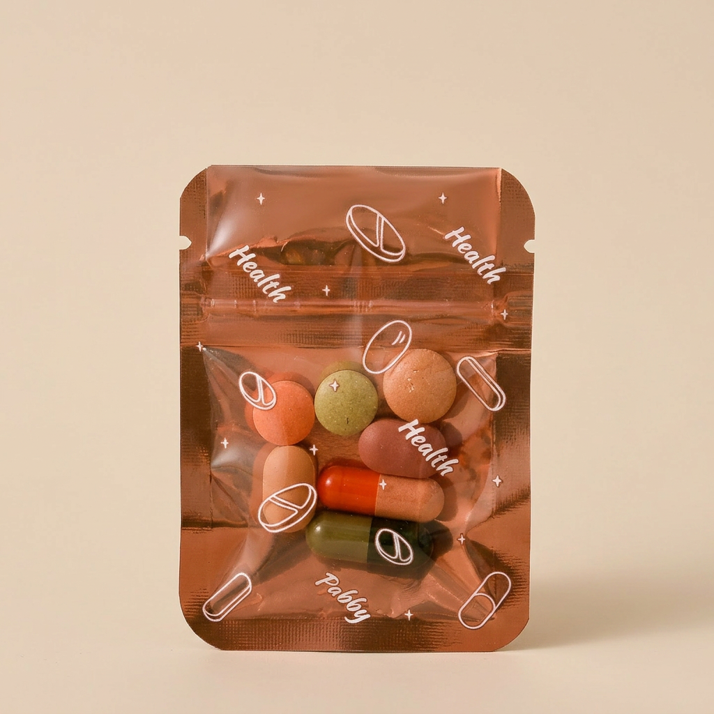 30pcs PET Pill-Storage Bag for - Travel Ziplock Bags recension och pris
