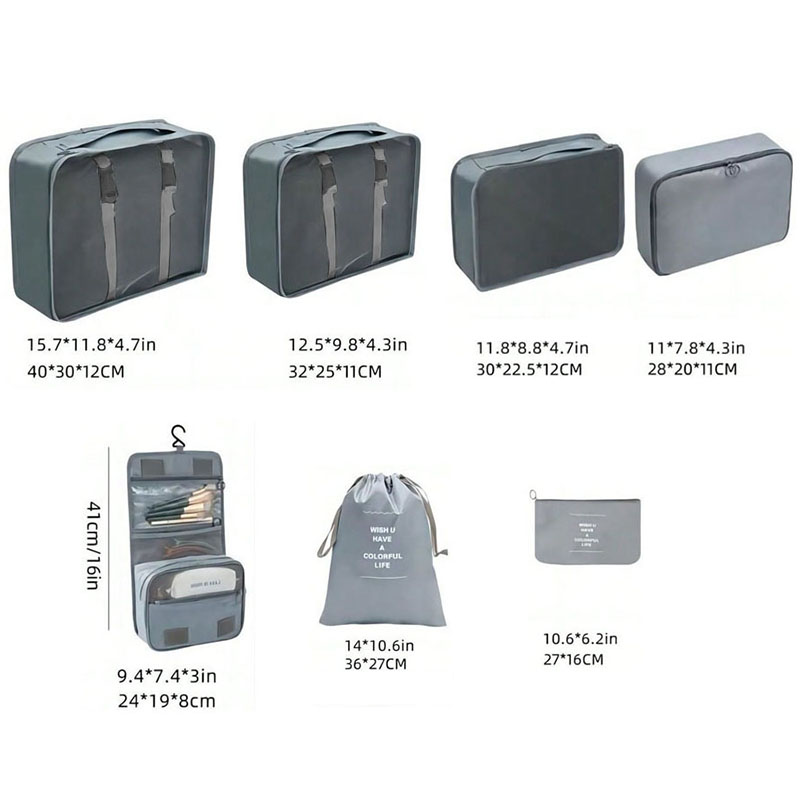 Dormitory Student Multi-Compar - Travel Accessories Toiletry Bag recension och pris