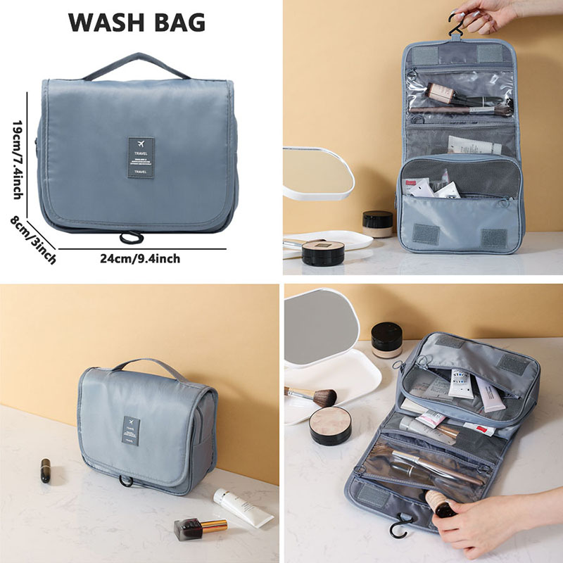 Dormitory Student Multi-Compar - Travel Accessories Toiletry Bag recension och pris