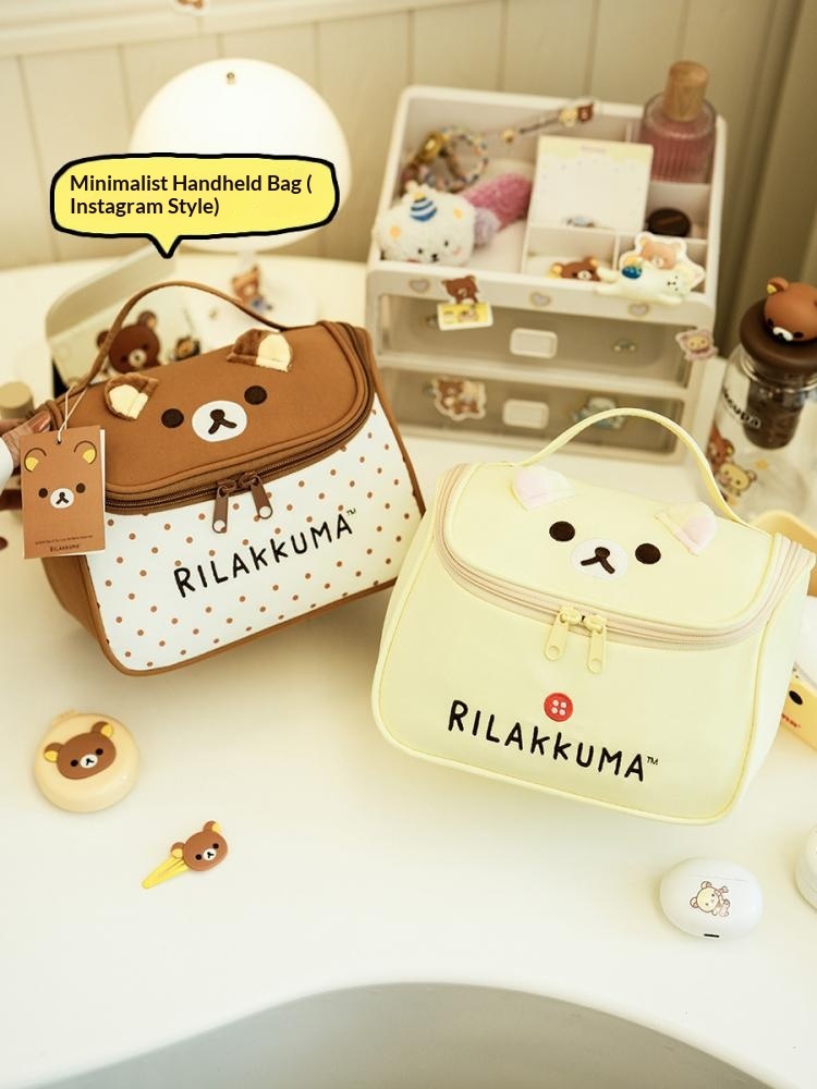 Rilakkuma Cosmetic Bag Large C - Travel Accessories Toiletry Bag recension och pris