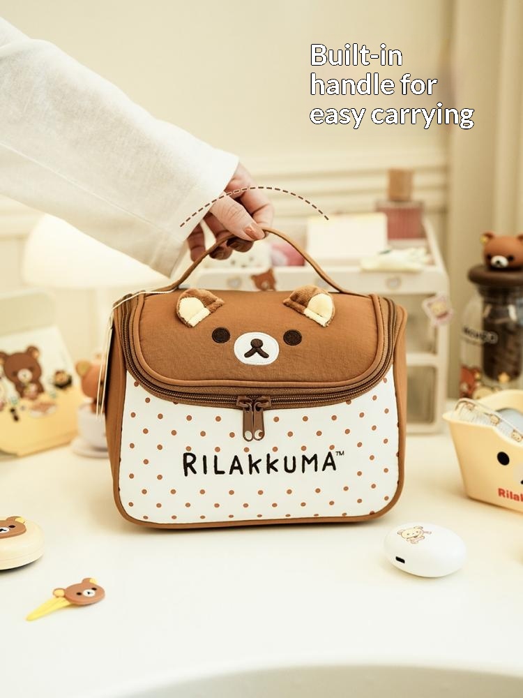 Rilakkuma Cosmetic Bag Large C - Travel Accessories Toiletry Bag recension och pris