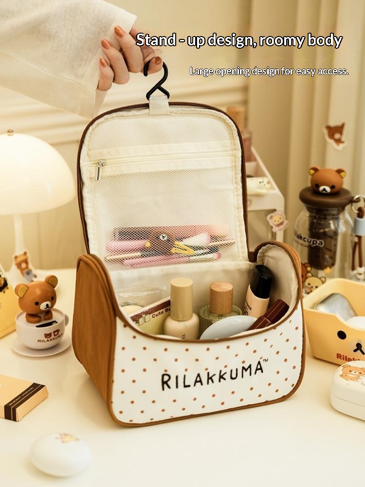 Rilakkuma Cosmetic Bag Large C - Travel Accessories Toiletry Bag recension och pris