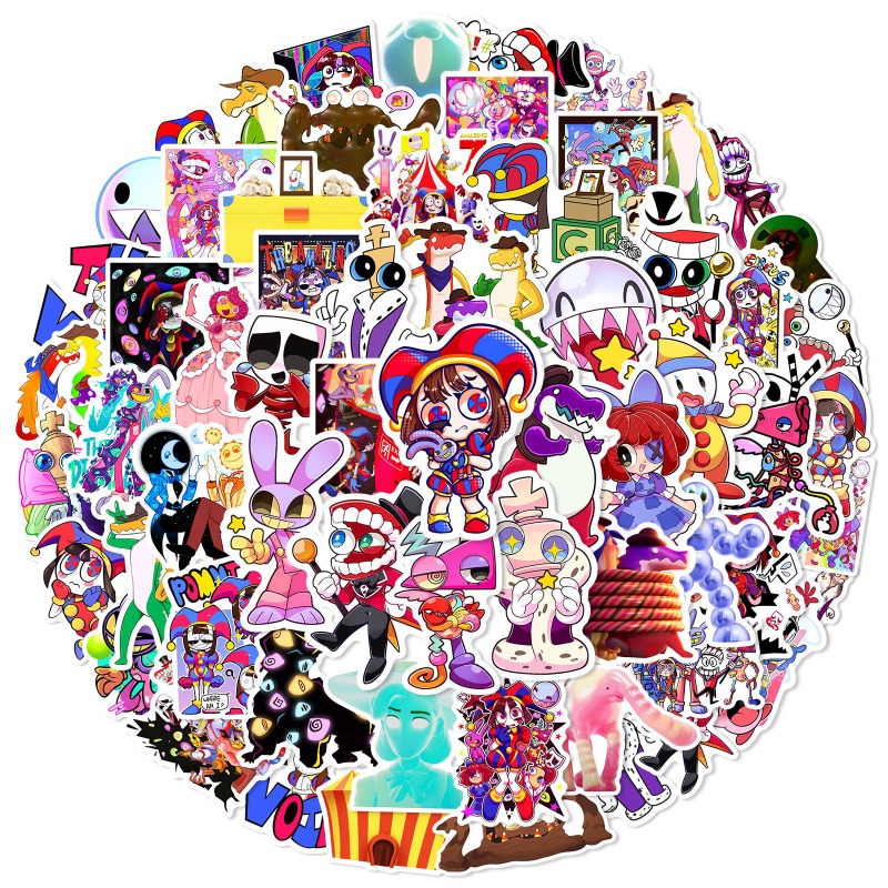 60PCS Cute The Amazing Digital - Travel Accessories Cute recension och pris