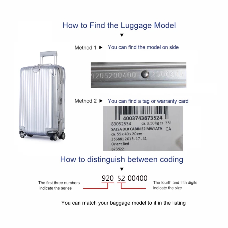Luggage Covers For Rimowa Esse - Travel Accessories Rimowa recension och pris