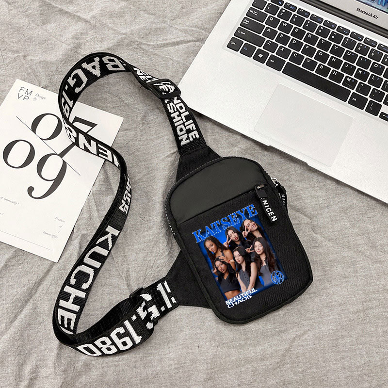 Fashion K POP K-KATSEYE Women' - Travel Accessories Cute recension och pris
