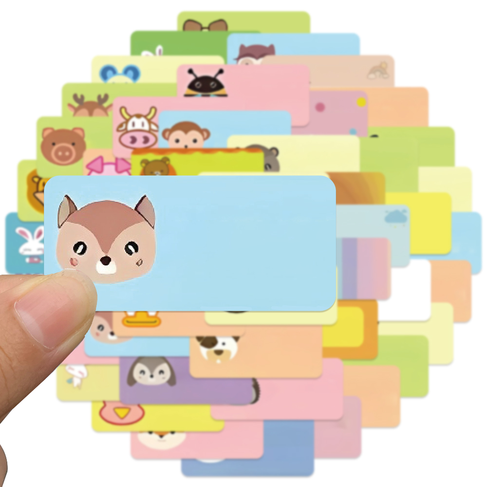 50pcs Cartoon Name Sticker Cut - Sticker Luggage Decorative recension och pris
