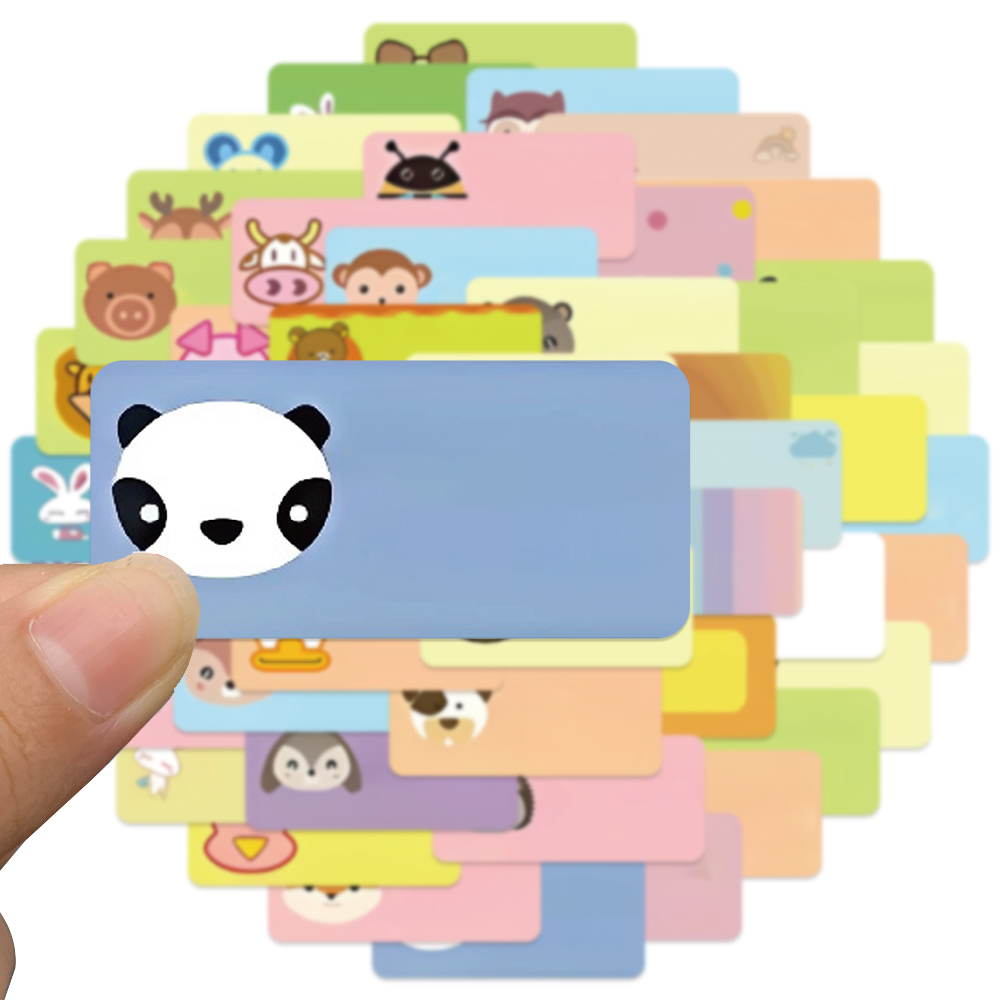 50pcs Cartoon Name Sticker Cut - Sticker Luggage Decorative recension och pris