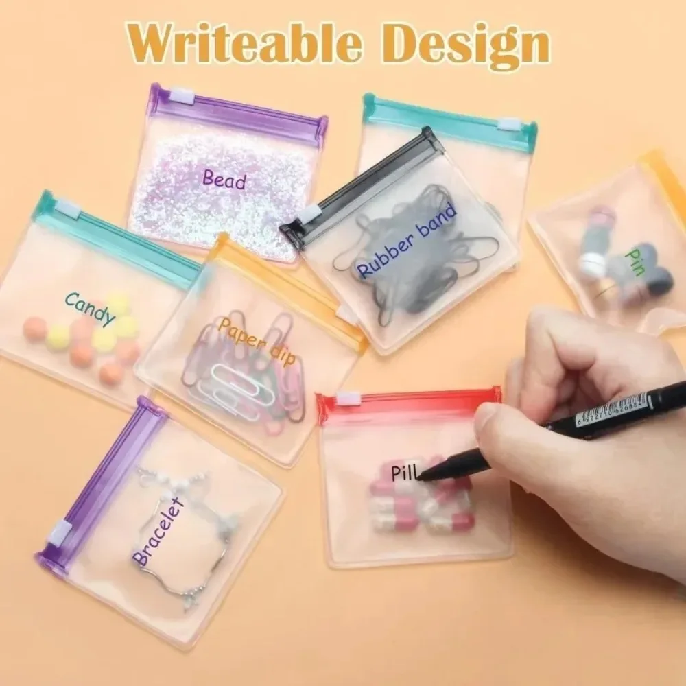 Mini Colorful Pill Dispenser B - Travel Ziplock Bags recension och pris