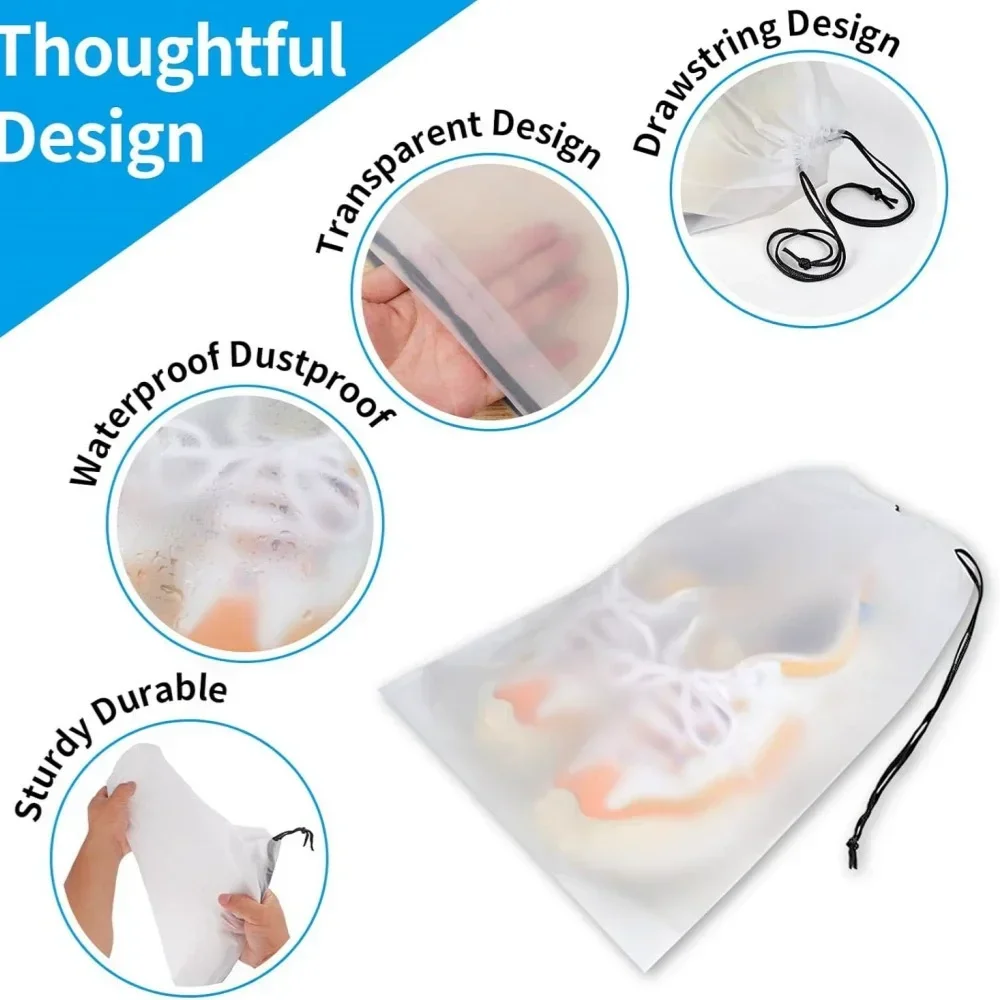 5/10PCS Shoe Storage Drawstrin - Travel Accessories Toiletry Bag recension och pris