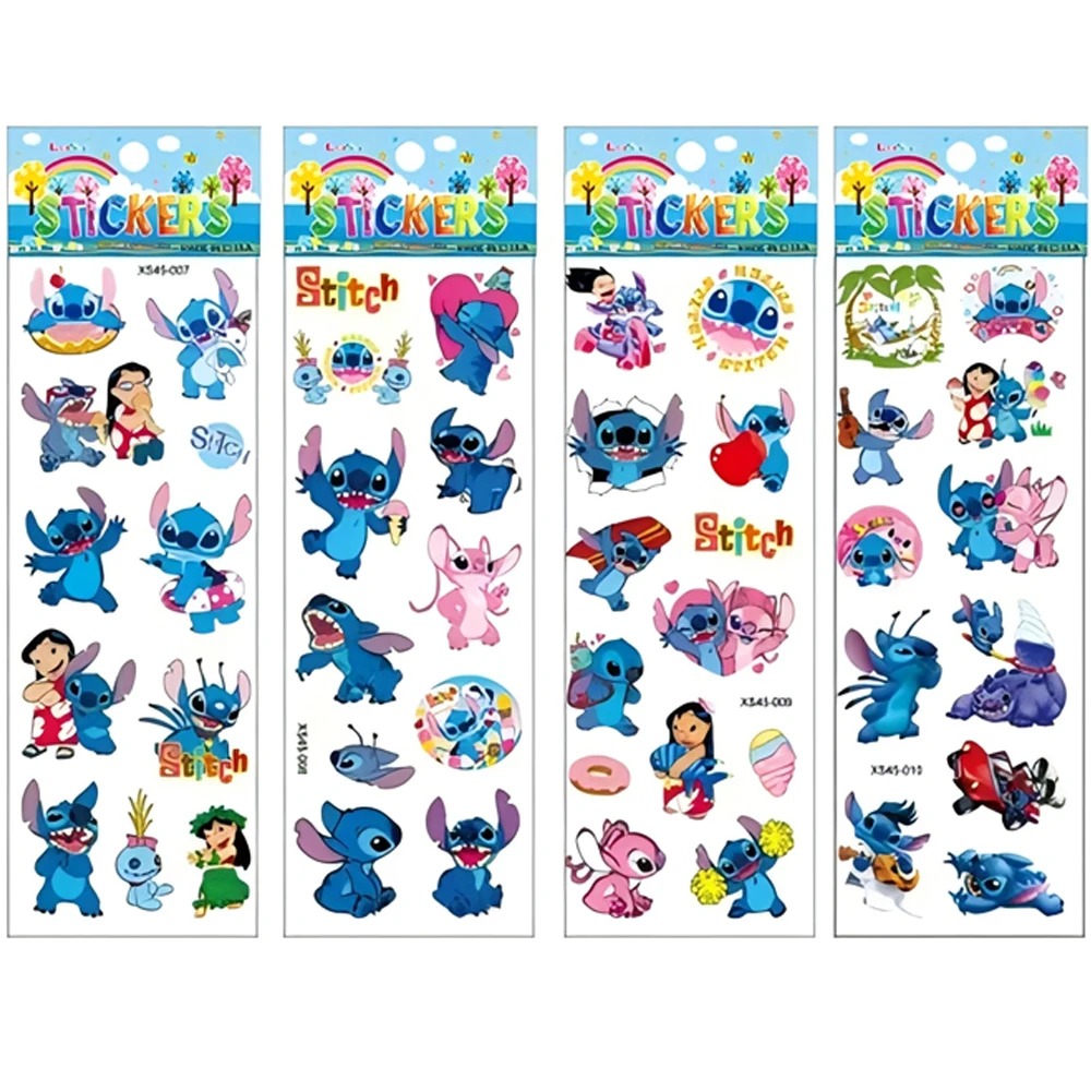 48Sheets Cute Disney Lilo Stit - Sticker Luggage Decorative recension och pris