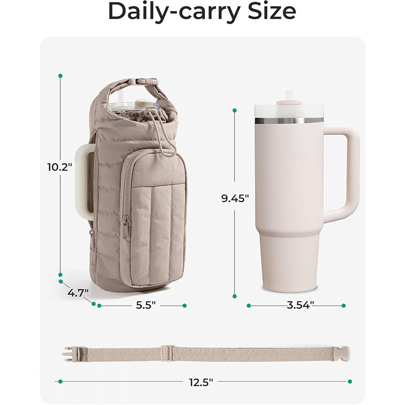 Outdoor Sports Down Kettle Bag - Portable Travel Kettle recension och pris