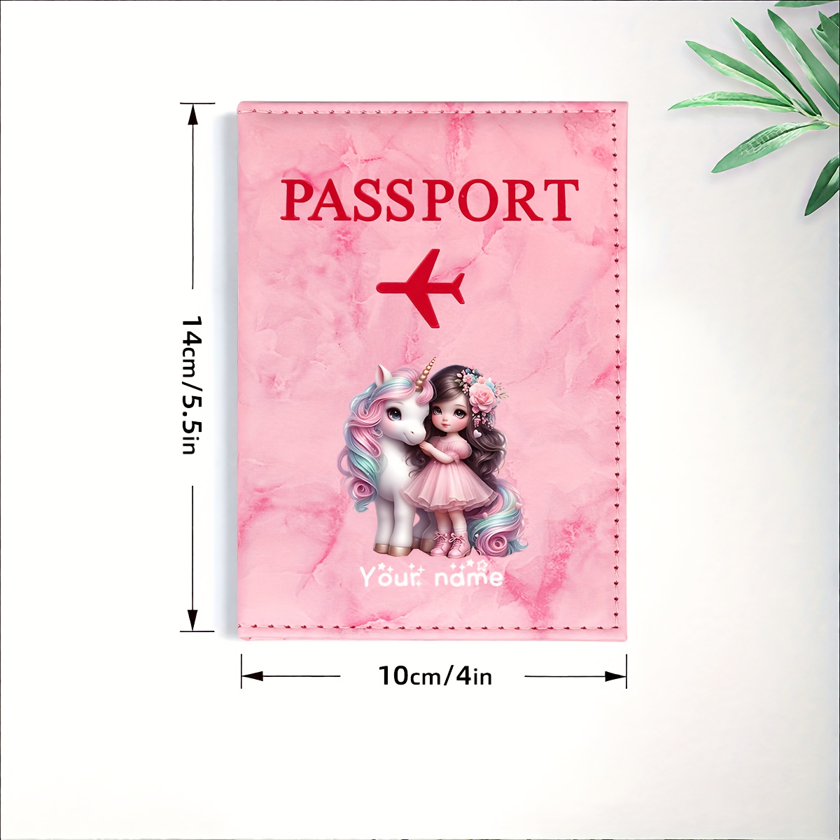 Unicorn Girl Pattern PU Passpo - Travel Accessories In Bulk recension och pris