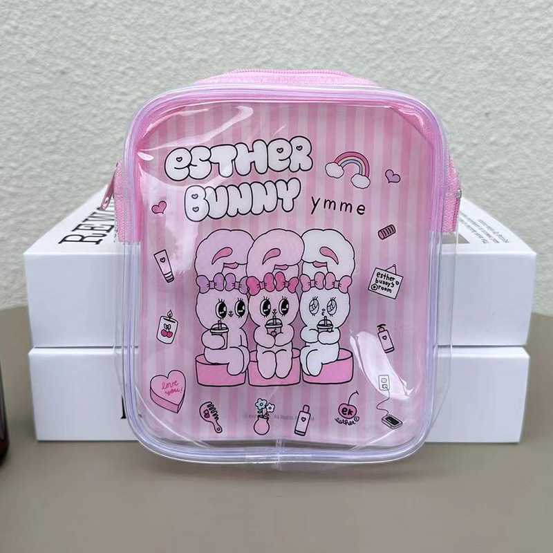Cute Esther Bunny Transparent  - Travel Accessories Toiletry Bag recension och pris