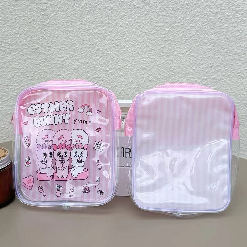 Cute Esther Bunny Transparent  - Travel Accessories Toiletry Bag recension och pris
