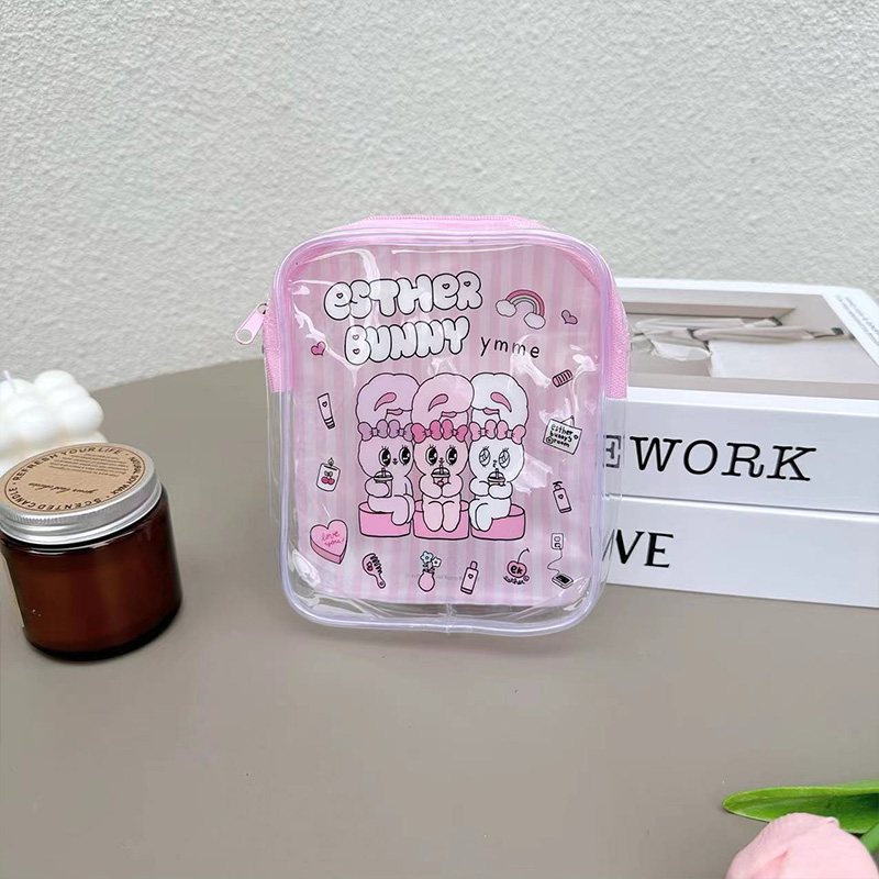Cute Esther Bunny Transparent  - Travel Accessories Toiletry Bag recension och pris