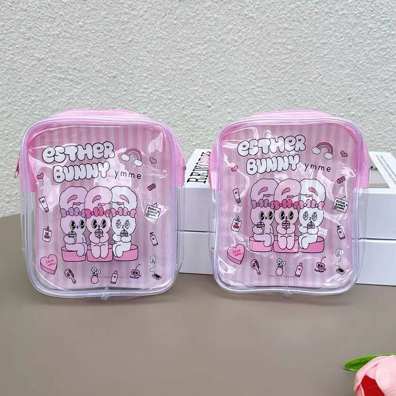 Cute Esther Bunny Transparent  - Travel Accessories Toiletry Bag recension och pris