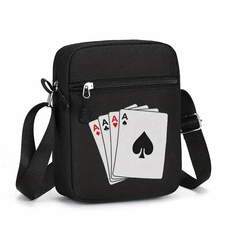 Ace of Spades Poker Canvas Sho - Travel Accessories Us recension och pris