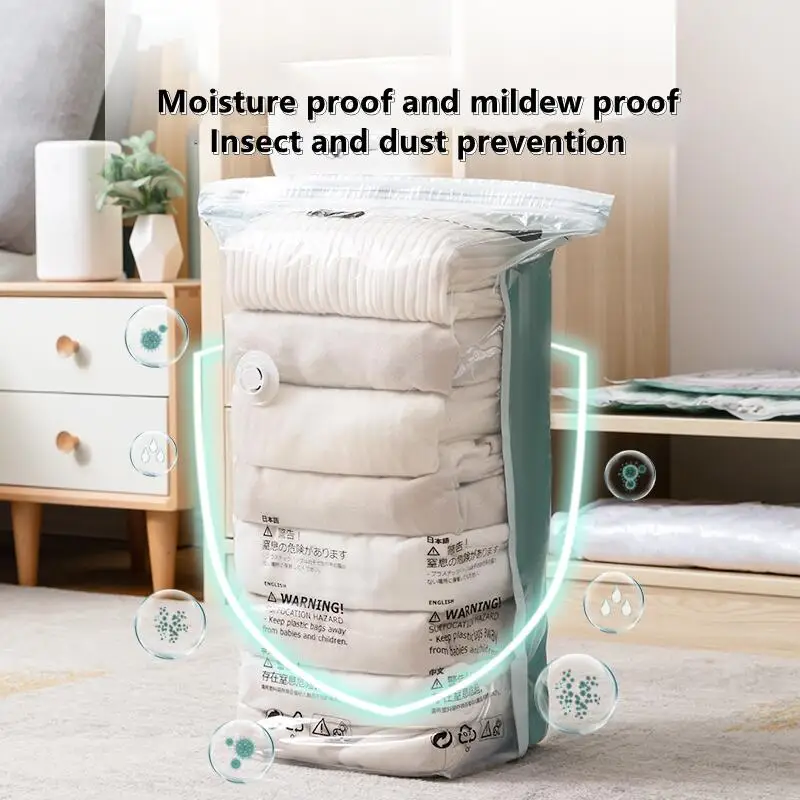 3-5PC No Need Pump Vacuum Bags - Travel Accessories You Need recension och pris