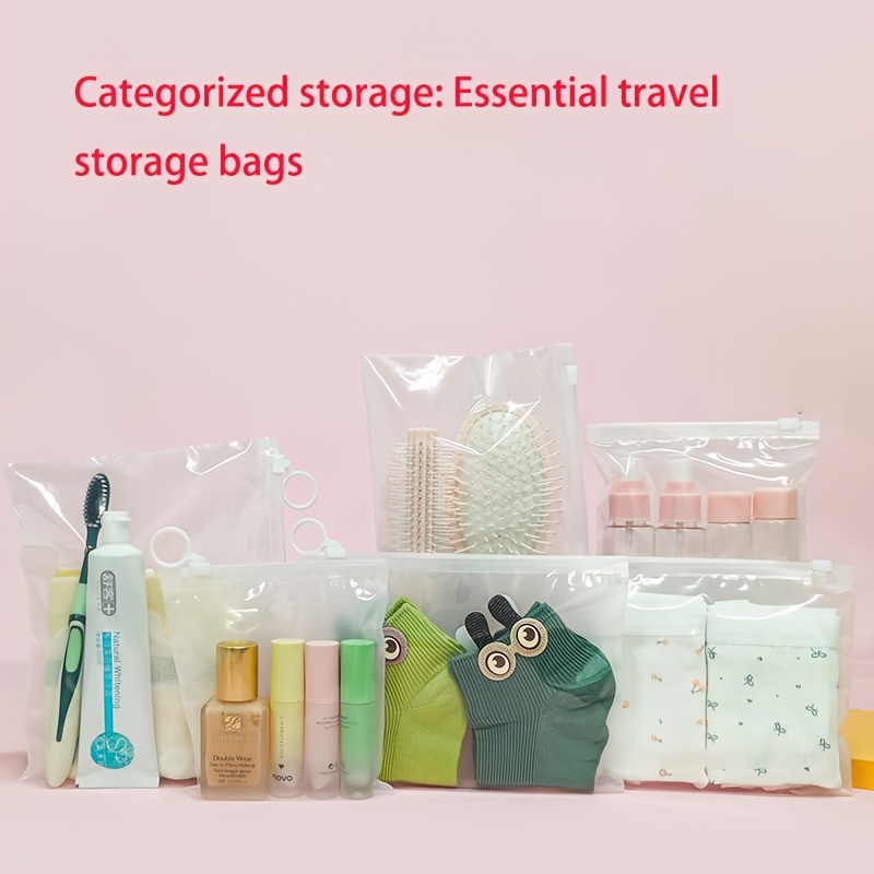 10pcs Travel Storage Bags Mult - Travel Ziplock Bags recension och pris