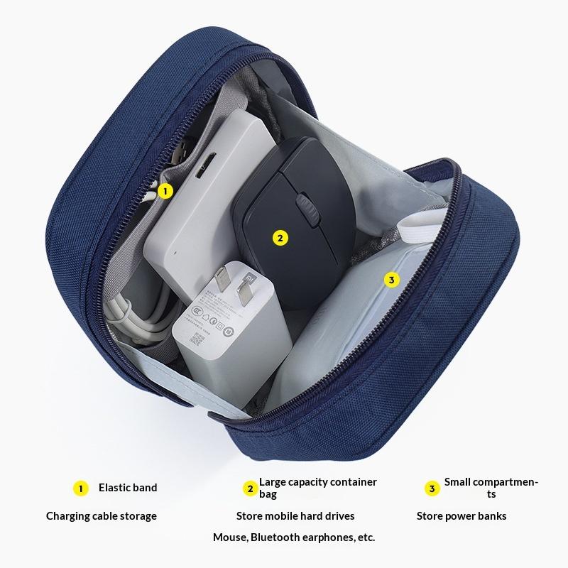 【Y】Waterproof Portable Cable O - Cable Organizer Travel recension och pris