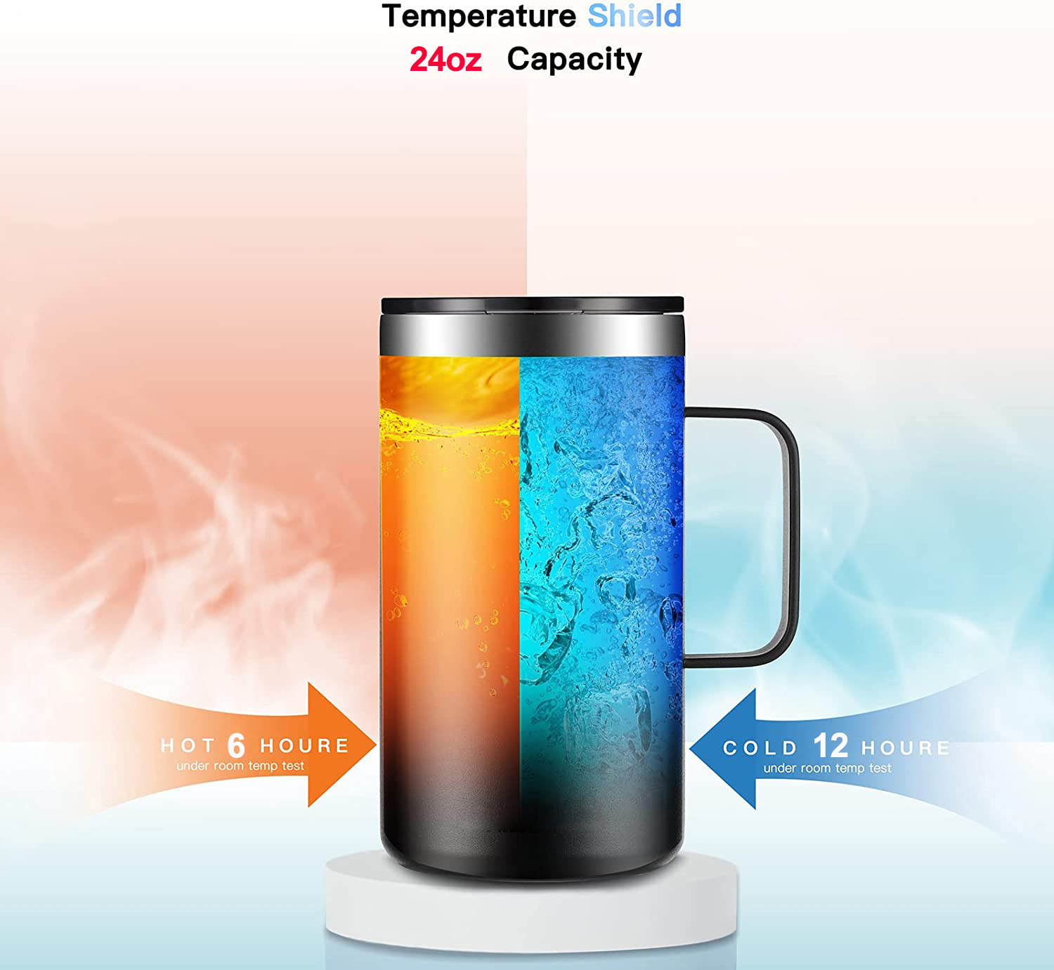 680ml Stainless Steel Coffee C - Travel Accessories Bottles recension och pris