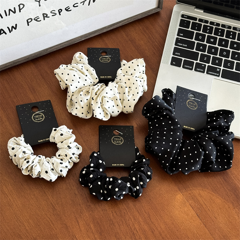 11cm/14cm Dot Cloth Scrunchies - Travel Accessories For Elderly recension och pris