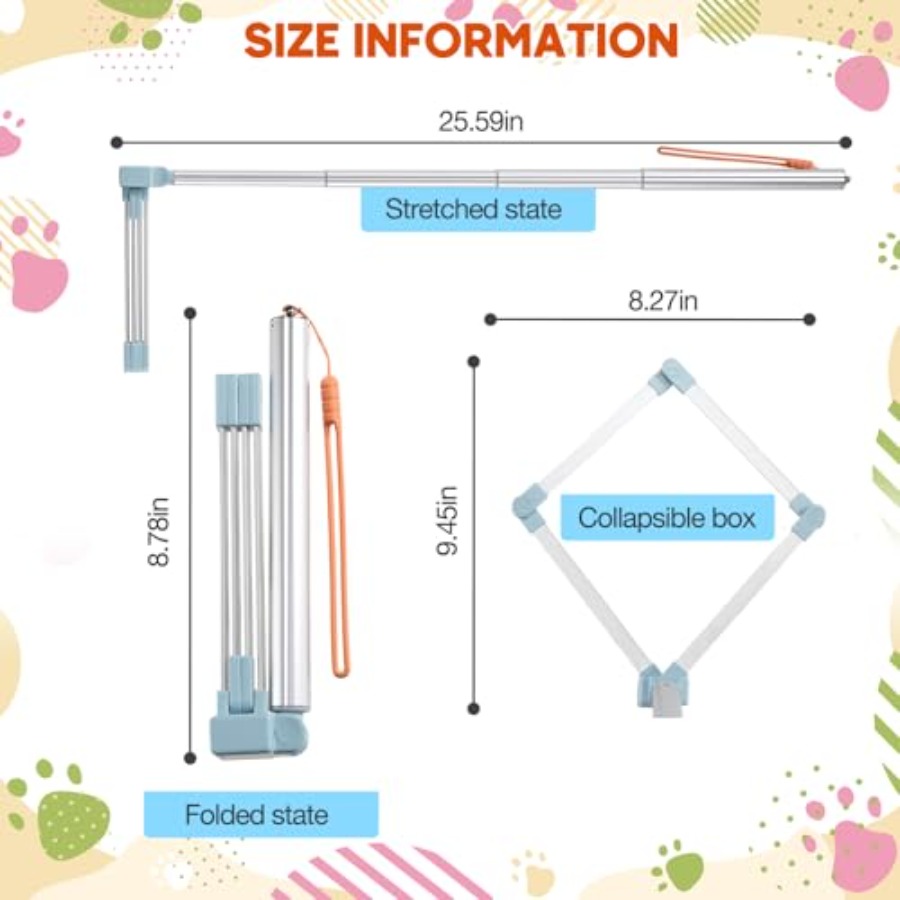 Dog Pooper Scooper, Foldable D - Travel Accessories You Need recension och pris
