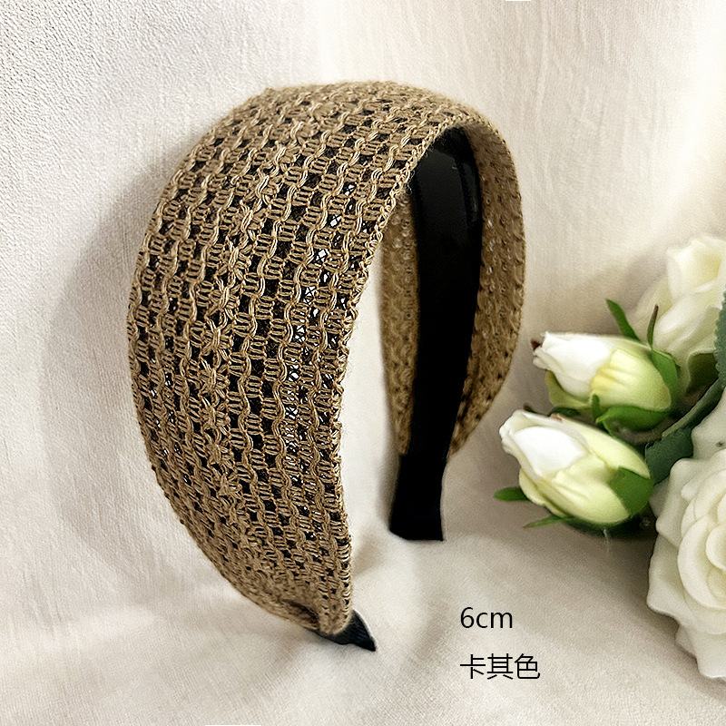 8 Cm Wide-brimmed Headband New - Travel Accessories For Elderly recension och pris