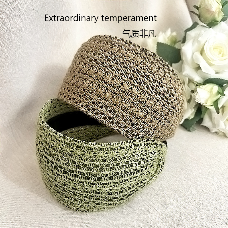 8 Cm Wide-brimmed Headband New - Travel Accessories For Elderly recension och pris